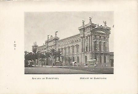LAMINA 8730: Aduana de Barcelona