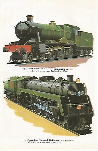 LAMINA 8774: Great Western Railways of England. Canadian National Railways