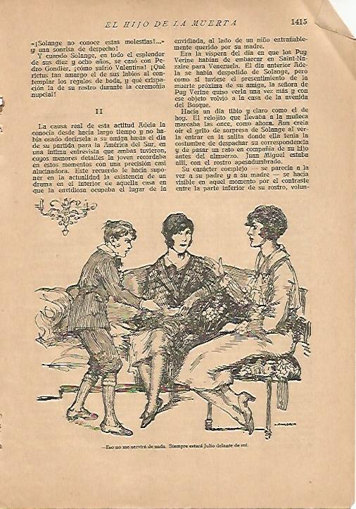 LAMINA 8780: Ilustracion de Longoria