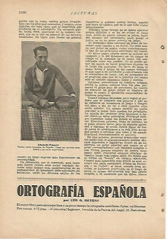 LAMINA 8809: Eduardo Flaquer