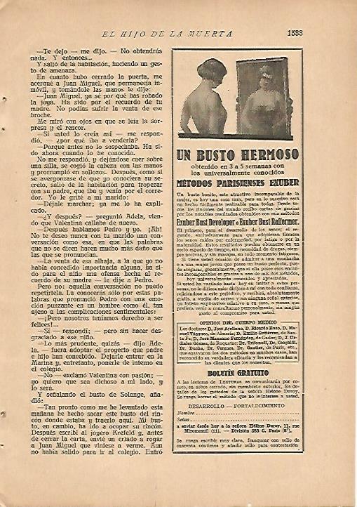 LAMINA 8826: Publicidad de Exuber