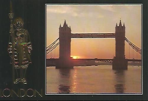 POSTAL A0167: Londres. Puente 