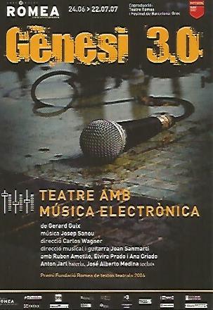 POSTAL A0176 PUBLICITARIA : Teatro Romea. Teatre amb musica electronica