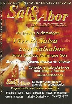 POSTAL A0193 PUBLICITARA: Salsa del Barrio. Barcelona