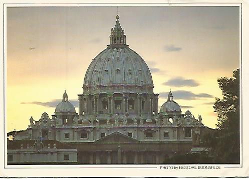 POSTAL A0215: Roma. Basilica de San Pedro