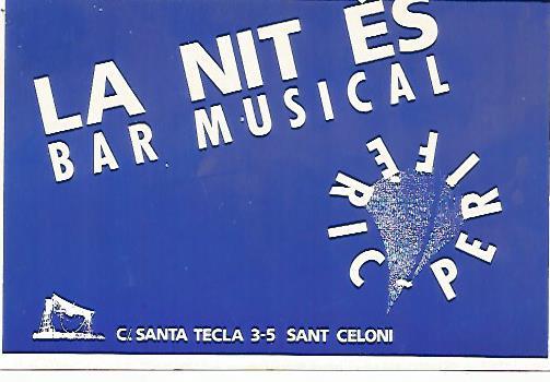 POSTAL A0222: Periferic. Nit del chupito