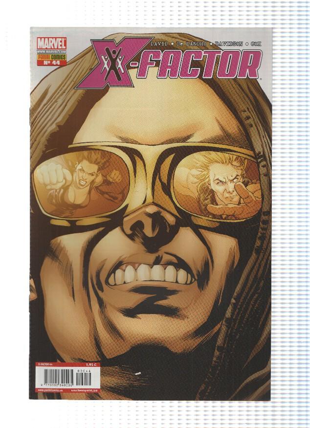 X-FACTOR: Volumen 1,  Numero 44: La Ecuacion Cortex - Peter David (Panini 2010)
