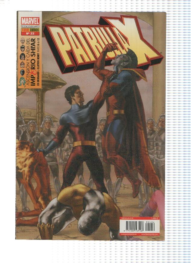 PATRULLA X: Volumen 1, Numero 22: El Avance de Vulcano (Panini 2007)
