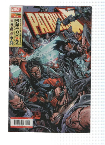 PATRULLA X: Volumen 1, Numero 25: El Descenso de Vulcano y En el Exilio (Panini 2007)