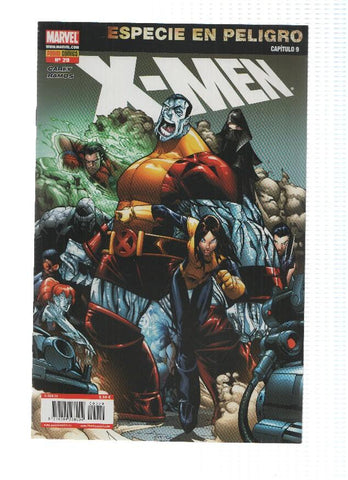 PATRULLA X: Volumen 1, Numero 29: Cegados por la Luz 3, Especies en Peligro 9 (Panini 2008)