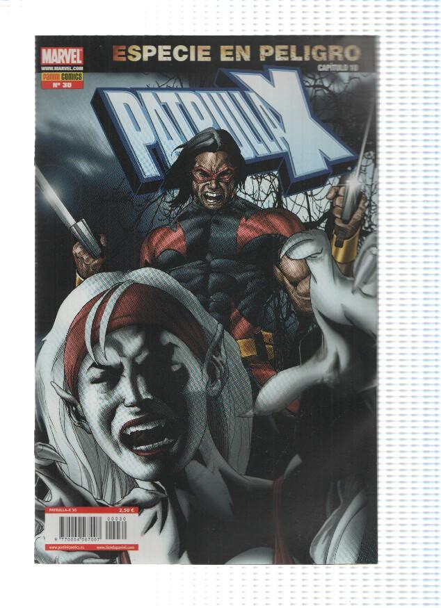 PATRULLA X: Volumen 1, Numero 30: Los Extremistas 4, Especies en Peligro 10 (Panini 2008)