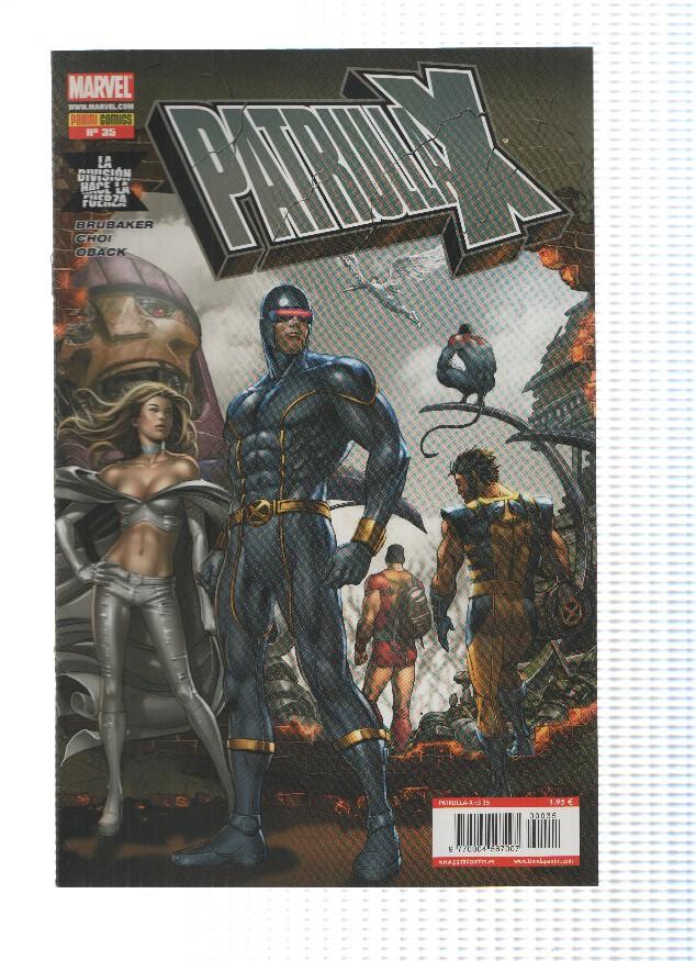 PATRULLA X: Volumen 1, Numero 35: Divididos 1 (Panini 2008)