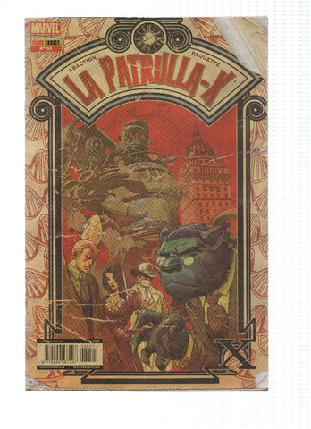 PATRULLA X: Volumen 3, Numero 51 : El Origen de las Especies y Hora de Salida (Panini 2010)