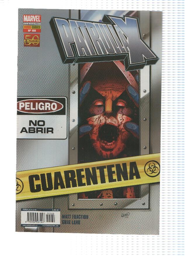 PATRULLA X: Volumen 3, Numero 68: Cuarentena 1 (Panini 2011)