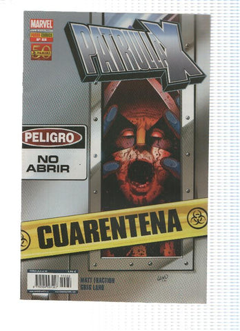 PATRULLA X: Volumen 3, Numero 68: Cuarentena 1 (Panini 2011)