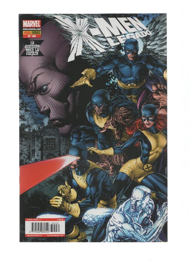 X-MEN LEGADO: Volumen 1, Numero 35: Del Genesis al Apocalipsis (Panini 2008)
