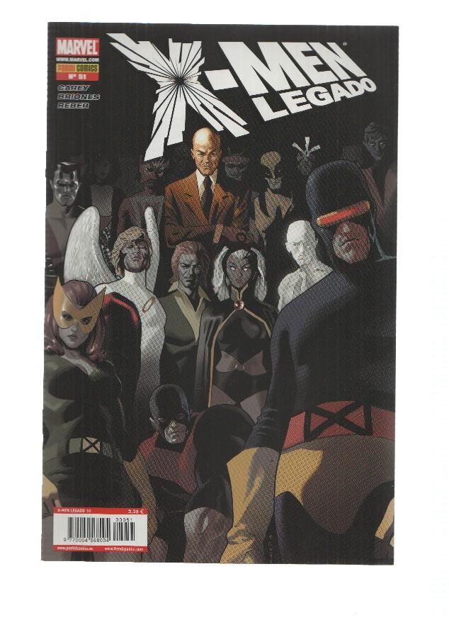 X-MEN LEGADO: Volumen 1, Numero 51: El Retiro (Panini 2010)