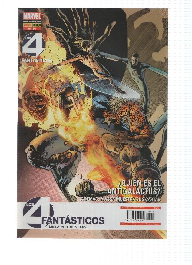 LOS 4 FANTASTICOS, Volumen 7, Numero 14: Lo Mas grande del Mundo 4 (Panini 2009)