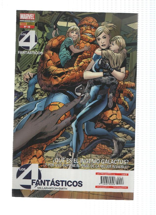 LOS 4 FANTASTICOS, Volumen 7, Numero 18: La Muerte de la Mujer Invisible 4 (Panini 2009)