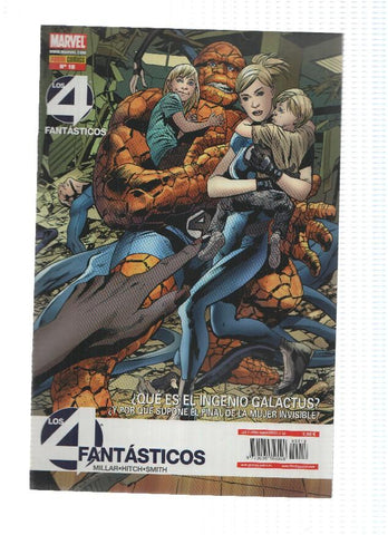 LOS 4 FANTASTICOS, Volumen 7, Numero 18: La Muerte de la Mujer Invisible 4 (Panini 2009)