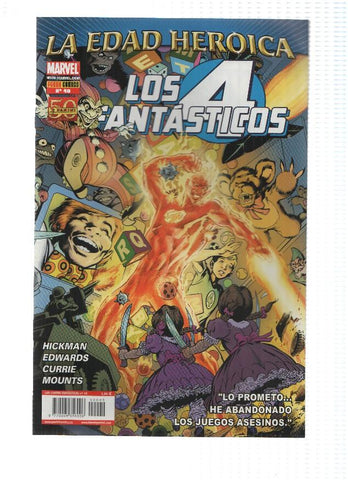 LOS 4 FANTASTICOS, Volumen 7, Numero 40: Los 4 Frank-Tasticos (Panini 2011)