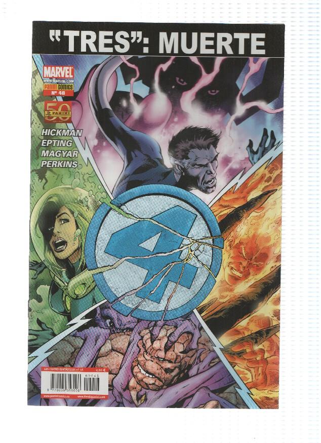 LOS 4 FANTASTICOS, Volumen 7, Numero 46: La Ultima Batalla (Panini 2011)