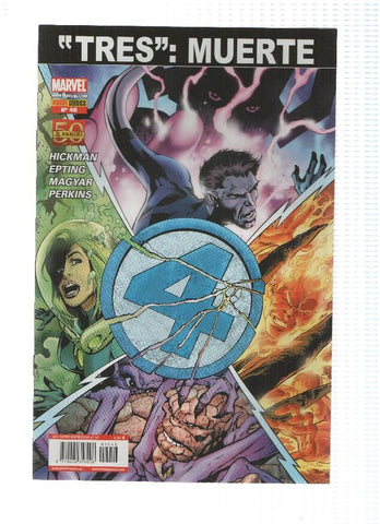 LOS 4 FANTASTICOS, Volumen 7, Numero 46: La Ultima Batalla (Panini 2011)