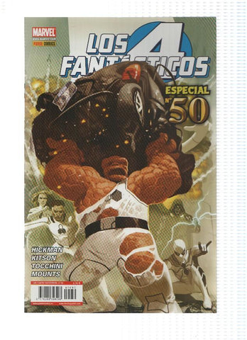LOS 4 FANTASTICOS, Volumen 7, Numero 50 Especial: Redoblar de Tambores (Panini 2011)