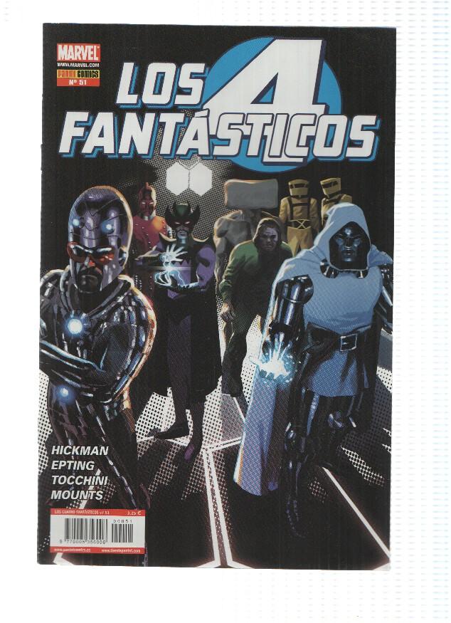 LOS 4 FANTASTICOS, Volumen 7, Numero 51: La Semilla del Supremor (Panini 2011)