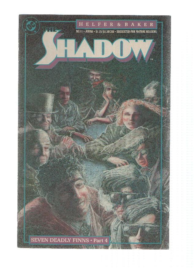 THE SHADOW, Volumen 3, Numero 11: Seven Deadly Finns, Part 4 (DC 1988)