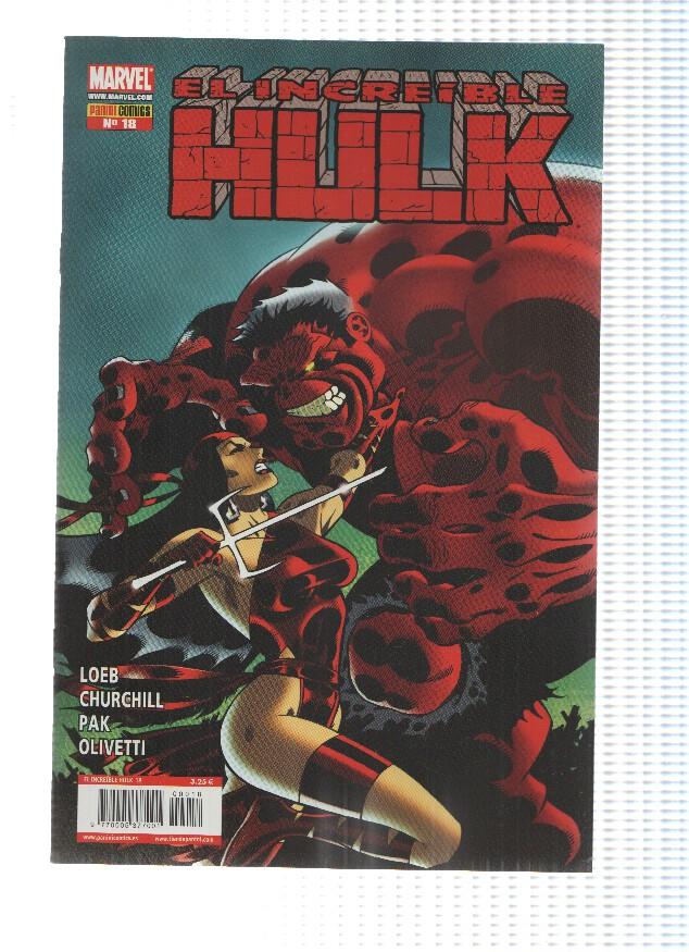EL INCREIBLE HULK, Volumen 1, Numero 18: Codigo Rojo 1 y Juguemos (Panini 2010)