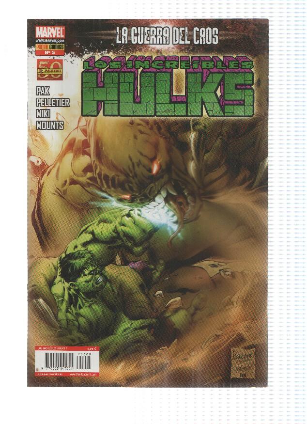 LOS INCREIBLES HULKS, Volumen 1: Numero 05 - Greg Pak (Panini 2011)