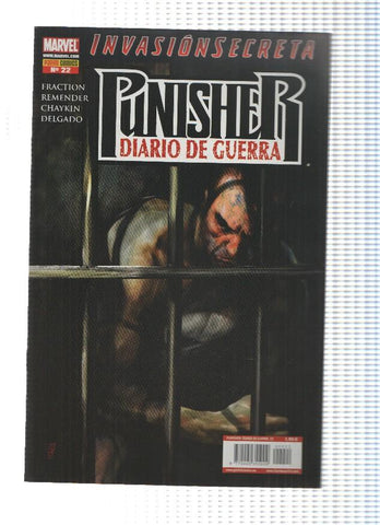 PUNISHER: DIARIO DE GUERRA: Numero 22: Invasion Secreta 1 (Panini 2008)