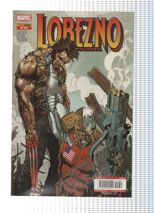 LOBEZNO, Volumen 4, Numero 59: El Amor y el Lobezno, El Mañana Muere Hoy 1 (Panini 2010)