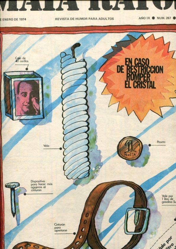 Mata Ratos revista numero 267 del 15.1.1974: Romper el cristal
