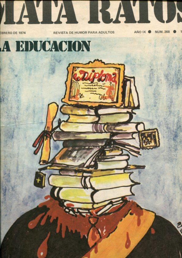 Mata Ratos revista numero 268 del 1.2.1974: La educacion