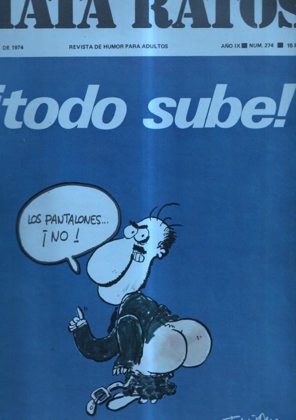 Mata Ratos revista numero 274 del 1.5.1974: Todo sube