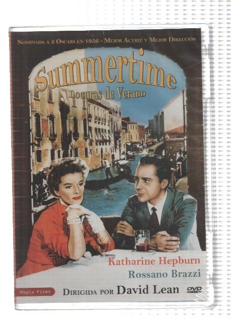 DVD-Cine: SUMMERTIME / LOCURAS DE VERANO - Katharine Hepburn, Rossano Brazzi (Regia Films 2012)