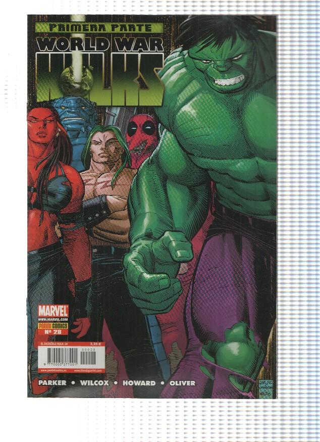 EL INCREIBLE HULK, Volumen 1, Numero 28: World War Hulks, Parte 1 (Panini 2011)
