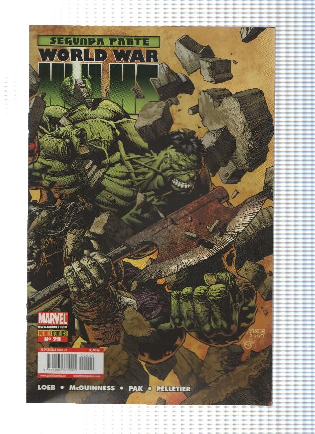 EL INCREIBLE HULK, Volumen 1, Numero 29: World War Hulks, Parte 2 (Panini 2011)