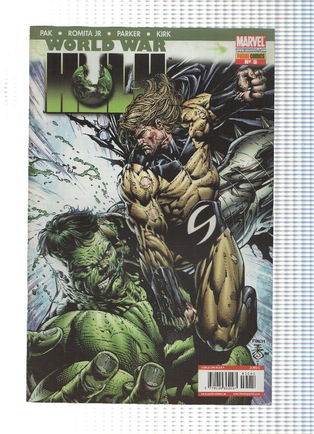 WORLD WAR HULK, Volumen 1, Numero 05: Camino a la Guerra 6 (Panini 2008)