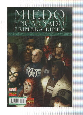 MIEDO ENCARNADO: PRIMERA LINEA: Numero 01 (Panini 2011)