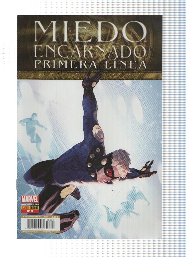 MIEDO ENCARNADO: PRIMERA LINEA: Numero 03 (Panini 2012)