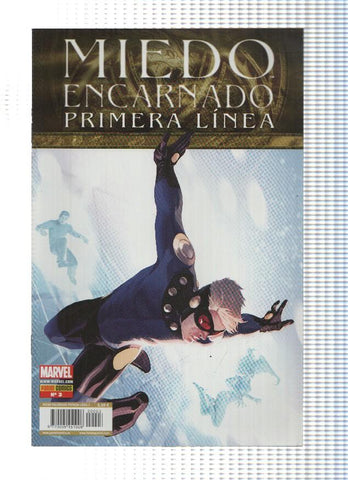 MIEDO ENCARNADO: PRIMERA LINEA: Numero 03 (Panini 2012)