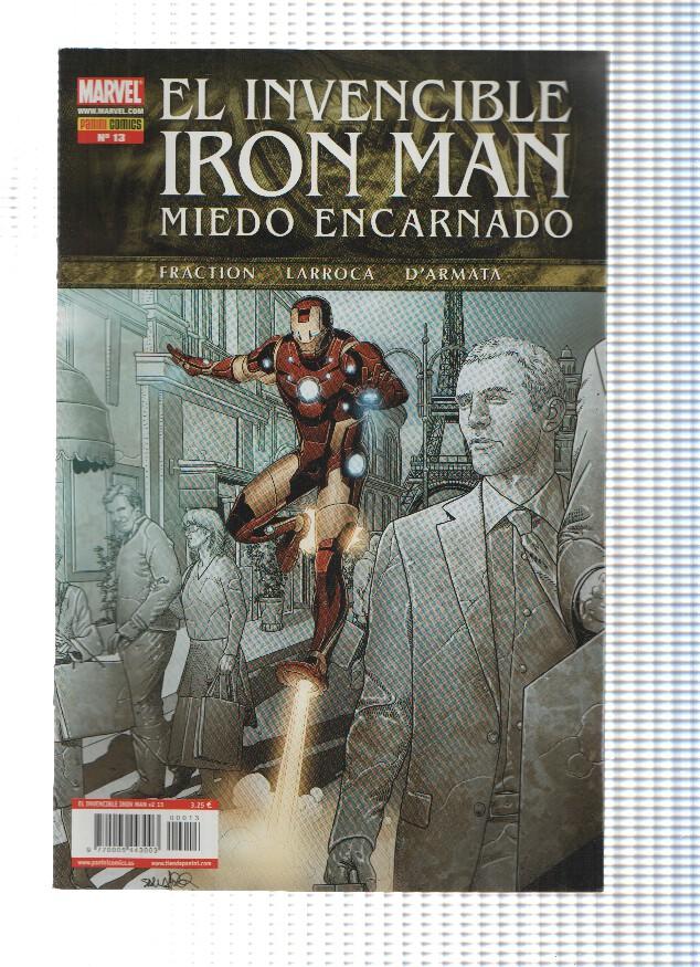 EL INVENCIBLE IRON MAN, Volumen 2: Numero 13: Miedo Encarnado 1 y 2 (Panini 2008)