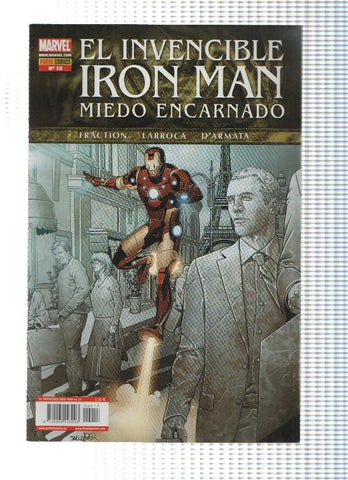 EL INVENCIBLE IRON MAN, Volumen 2: Numero 13: Miedo Encarnado 1 y 2 (Panini 2008)