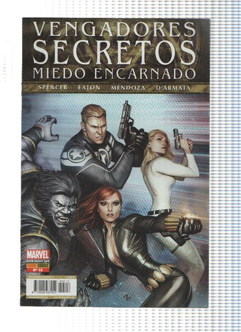 VENGADORES SECRETOS, Volumen 1: Numero 13: Miedo Encarnado (Panini 2012)