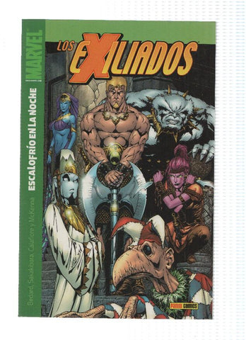LOS EXILIADOS, Numero 12: ESCALOFRIO EN LA NOCHE - Tony Bedard (Panini 2007)