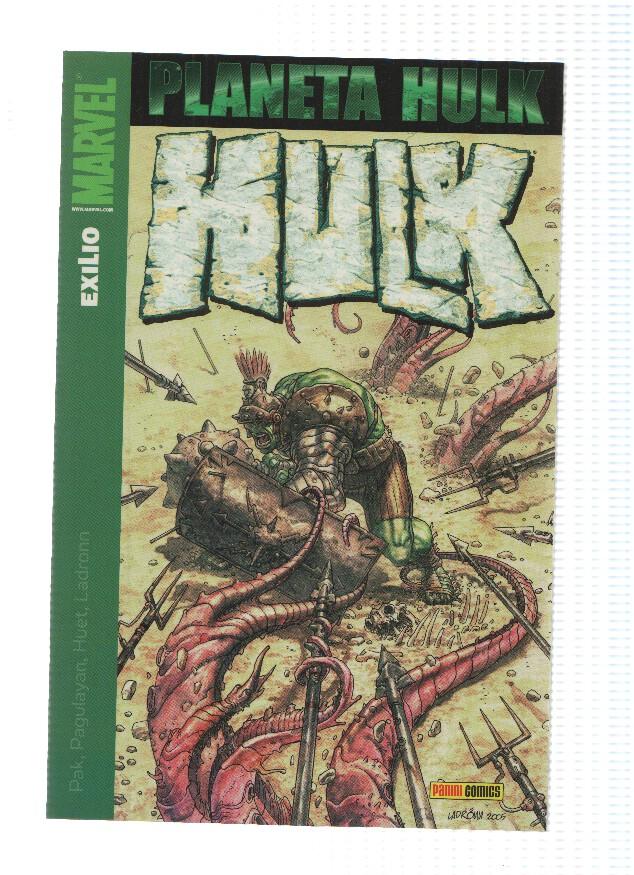 HULK, Numero 09: PLANETA HULK: EXILIO - Greg Pak (Panini 2007)