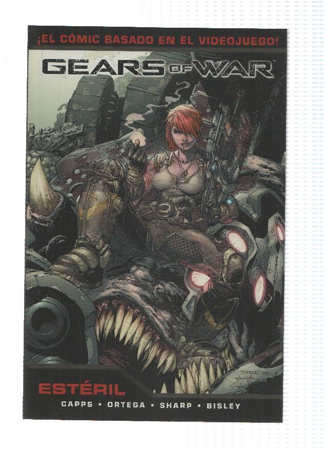 GEARS OF WAR, Numero 02: ESTERIL - Michael Capps (Panini 2010)